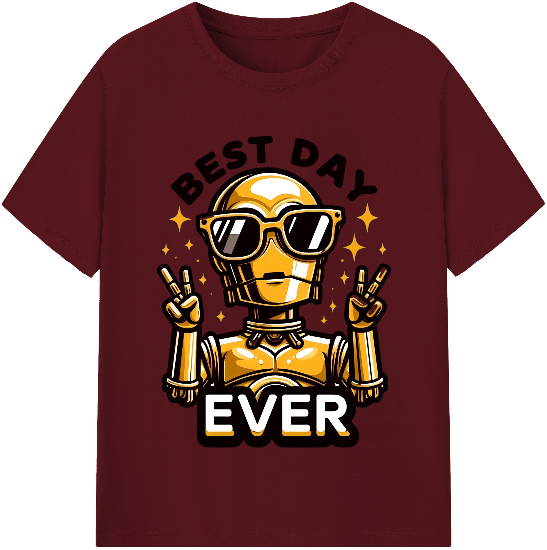 （画像用） スター・ウォーズ Star Wars 綿100％半袖Tシャツ（フロントプリント）